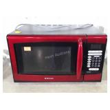 Emerson red Microwave, tested and working