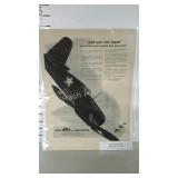 Life Magazine advertising page in plastic