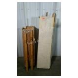 Two boxes of balusters. One box is full of new