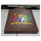 Wall hanging dart board 20 inches wide