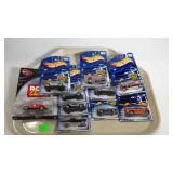 10 Hot Wheels cars, carded