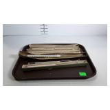 6 Glass hydrometers and gravity scales