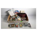 Miniature doll house accessories, box flat of