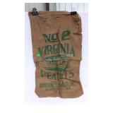 Burlap peanut bag - Suffolk, VA - good color