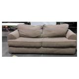Sleeper Sofa. Pillow back type cushions, used