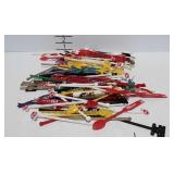 Drink stirrers collection, most with advertising