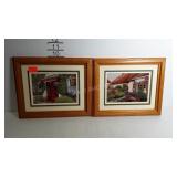 2 Prints of original paintings by Thelma Winter -