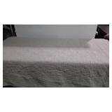 Bedding lot, comforter spread about 93x106"