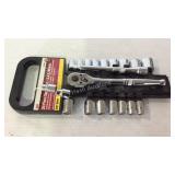Tools - Ace 20-pc Socket / Ratchet set SAE/Metric