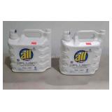 All Cloths Washing detergent, two unopened jugs