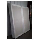King Size Mattress with the double twin box