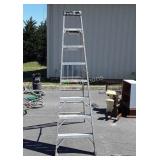 8 foot aluminum step ladder