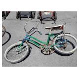 Kids bike with banana seat