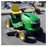 John Deere L130 riding mower with 48 inch cut, it