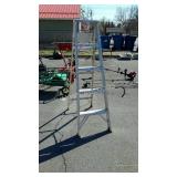 All American aluminum five foot step ladder