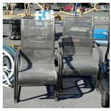 Two patio chairs