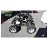 Two rc car frames