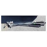 Group of 8 golf clubs