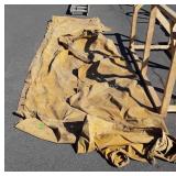 Large cloth tarp