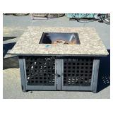 Gas outdoor fireplace seller code DM