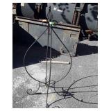 Metal lawn decor 42 inches tall