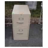 Two drawer filing cabinet