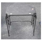 Metal patio stand