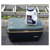 Igloo cooler and blizzard Wizard salt