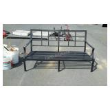 Frame only metal Patio settee