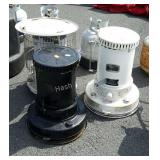 3 kerosene heaters