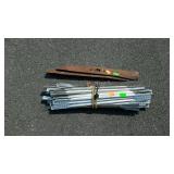 Joining strips and mower blades