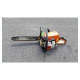 Stihl MS 250C chainsaw with 16 inch bar does have