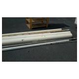 Group of pvc pipe