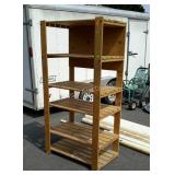 Wood shelf