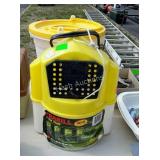 Two minnow buckets