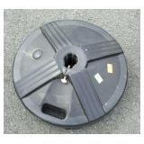 Sandweighted umbrella stand base