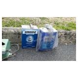Two cans of kerosene K1 Heater fuel