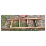 Wooden bunk bed ladder 58 inches long