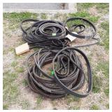 Group of lawn mower belts