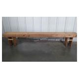 Pine Bench 95" long,