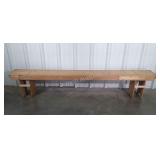 Pine Bench 95" long