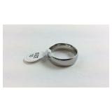 Size 10, stainless steel wedding band