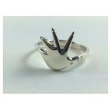 Size 7, Sterling silver ring