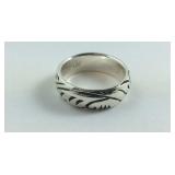 Size 6, Sterling silver ring