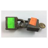 two pad locks one key