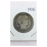 1906 Barber Half Dollar
