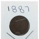 1887 Indian Head Penny