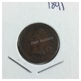 1891 Indian head Penny