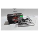 Harley Davidson 1:18 die cast metal collectible,