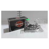 Harley Davidson 1:18 die cast metal collectible,